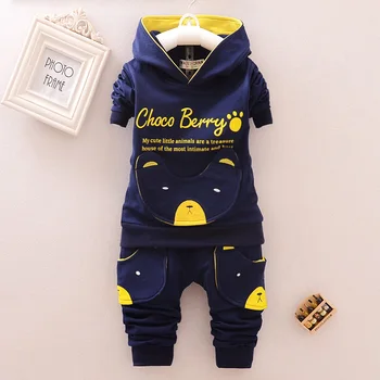 

infant clothing children clothing sets baby boys spring autumn clothes suit newborn hooded hoodies casual sweatshirt infant girl