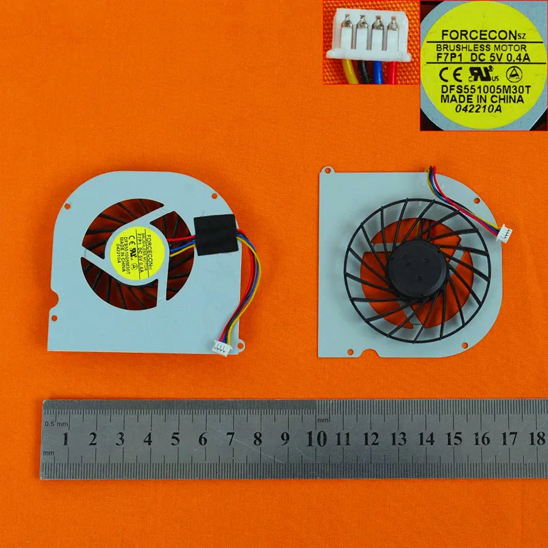 

New Laptop Cooling Fan for ASUS F80 X82 F81 F83 X88(Original) PN:DFS551005M30T UDQFRZH08CCM DFS551305MC0T