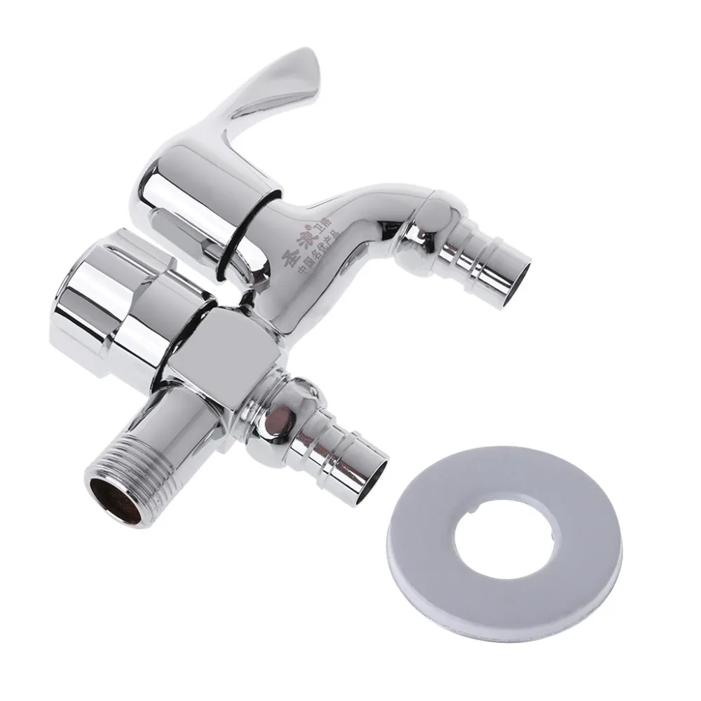 Multifunctional Washing Machine Faucet Double Outlet Dual Connector ...