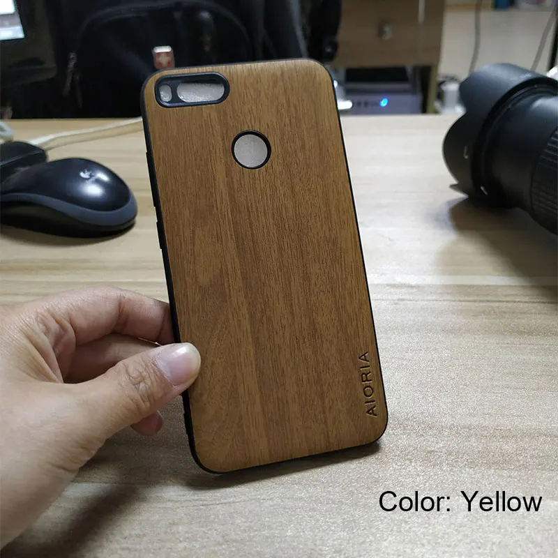 Чехол с деревянным дизайном для Xiaomi mi a1 5x мягкий силиконовый чехол из ТПУ
