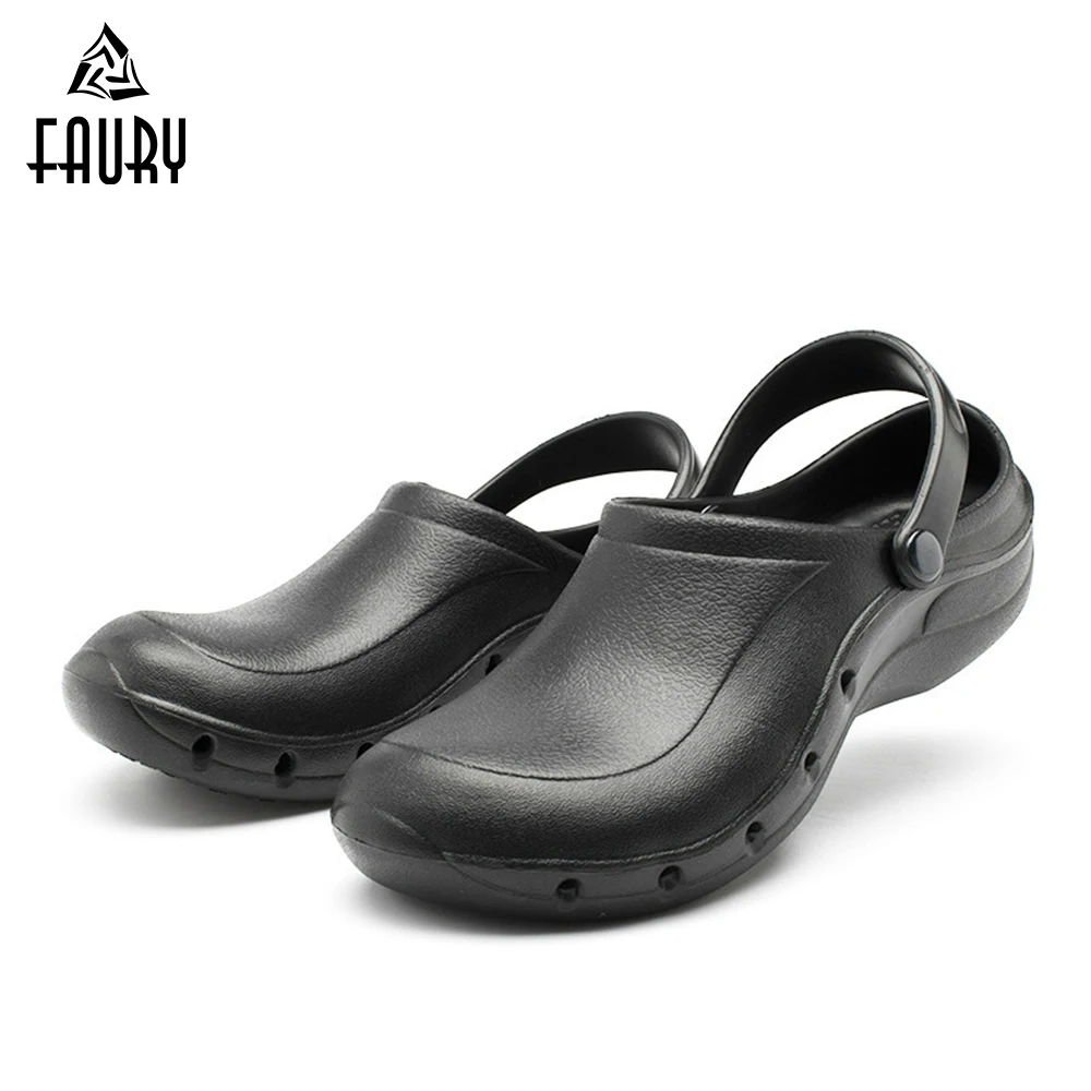 Slip On Safety Shoe con anti slittamento RESISTENTE PER CUCINA PROFESSIONALE Ospedale
