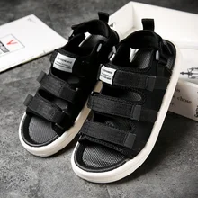 Мужские сандалии; летние мужские уличные сандалии; быстросохнущие Вьетнамки; спортивная мужская прогулочная обувь; большие размеры; Sapato Masculino