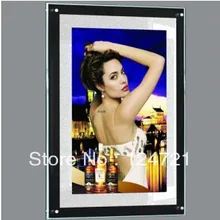 Светодиодный ультра-тонкий световой короб с одной стороны