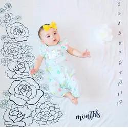 Цветок печатных детские Одеяло s пеленать Обёрточная бумага Симпатичные мягкие Одеяло новорожденных Модные банные полотенца DIY