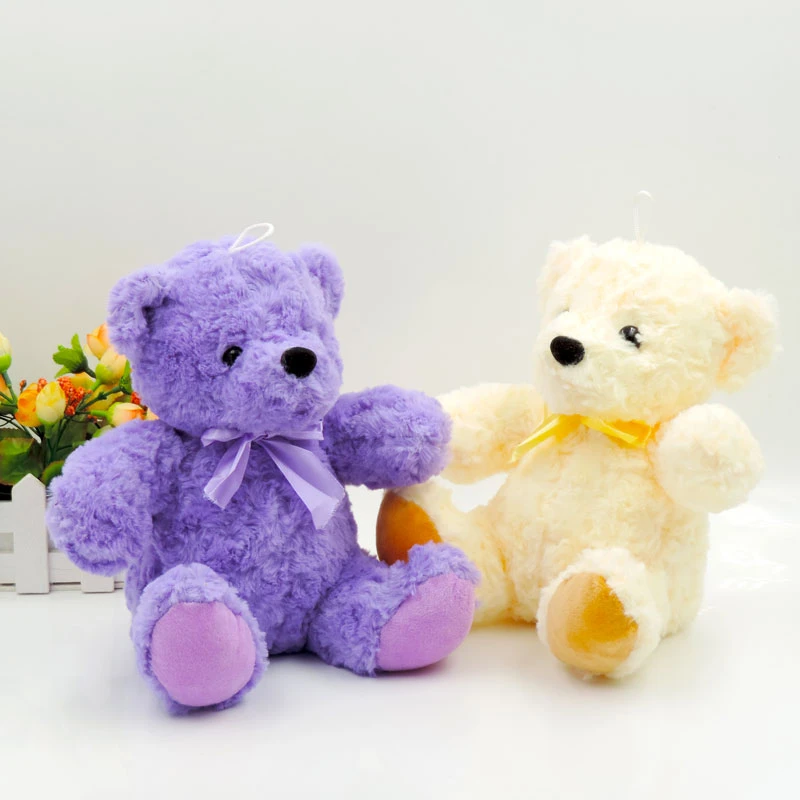 small purple teddy bear