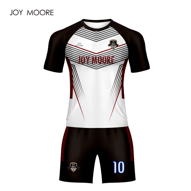

joy moore Men's Soccer Jerseys Custom Male Soccer Uniforms Football Kit Breathable Football Shirts Short Tracksuits for Team