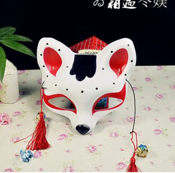 Косплей Аниме Нацумэ Yuujinchou cos Nyanko-sensei Хэллоуин вечерние Onmyoji лиса маска японские аксессуары мультфильм кошка маска