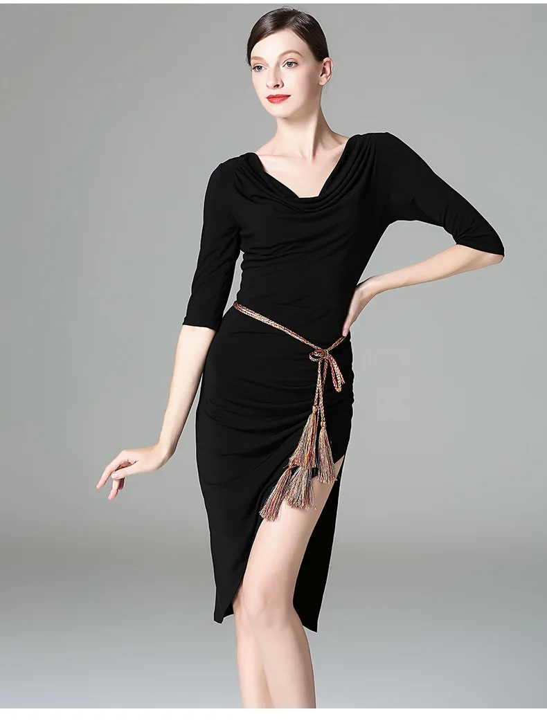tango dress black