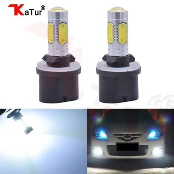 

2pcs Car Lights Source 880 PG13 H27W/1 Socket Type Fog Light Lamp High Power 7.5W COB Led Projector With Lens Big Promotion