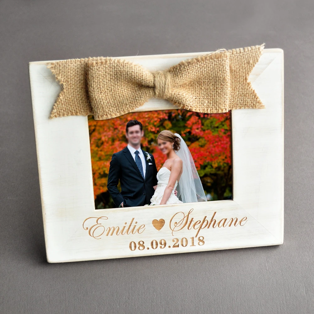 Personalized Picture Frame Couple 