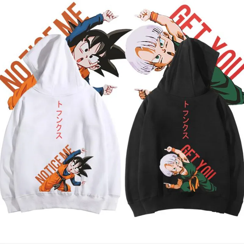 

Anime Dragon Ball Costume Cosplay Hoodie Son Goten Torankusu Fit Pattern Costumes