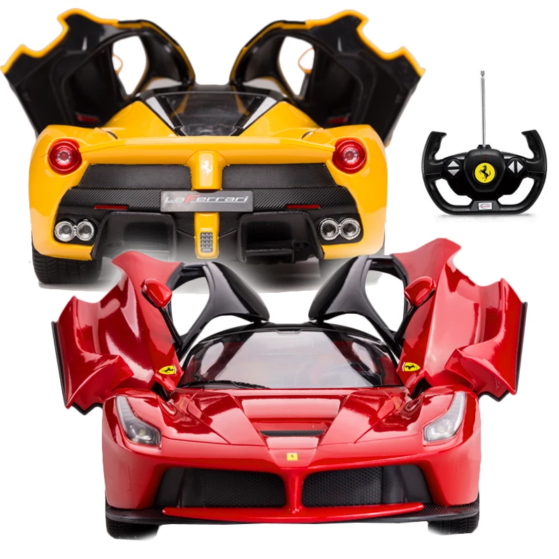 Радиоуправляемая машинка Rastar, 1:14 с открытыми дверями, игрушки с дистанционным управлением, автомобиль Enzo, официально лицензированные Игрушки для мальчиков с оригинальной коробкой, детский подарок
