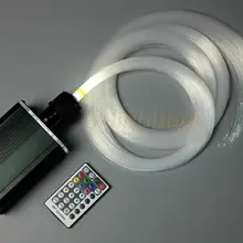 Для продажи украшения волоконно-оптический свет комплект оптического волокна звезды селинг свет RGB+ W 18 W Светодиодный источник света+ 0.75mmx3mx300 PMMA волокно