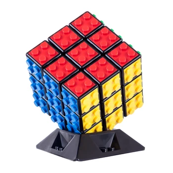 

New Arrive 3x3 Magic Cube Square Block Cube Puzzle Toy Fitness Brain Training Playing Set for Children Adult