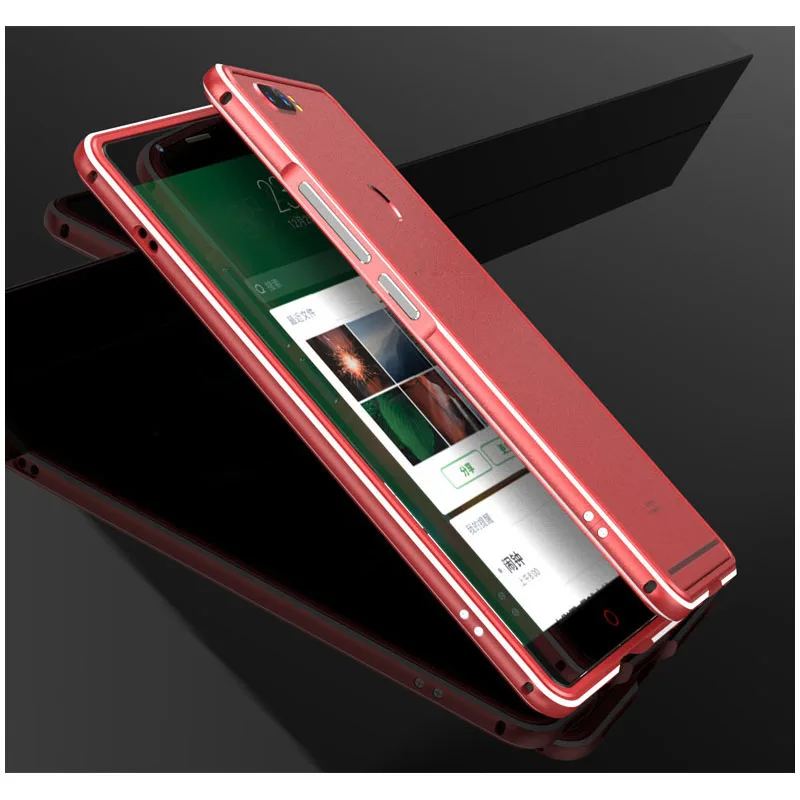 Бампер для zte nubia z17 nx563j оригинальный роскошный защитный чехол ультратонкая