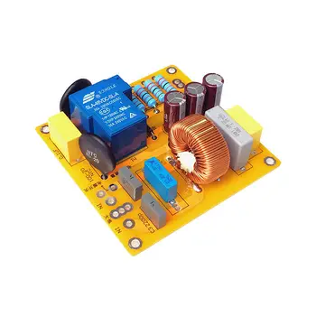 

220V Power Amplifier Voltage Buffer Soft Start Board with FIlter