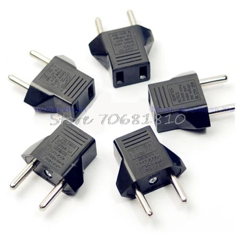 

10pcs/lot 5 US Europe AC Wall Socket Plug Power Converter Adapter