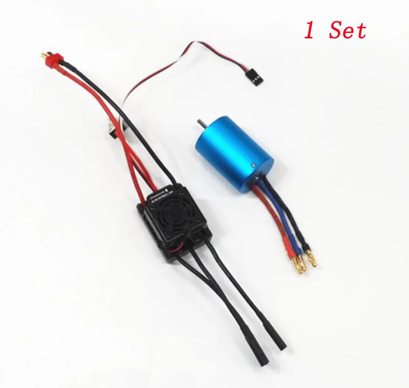 

1SET 1/10 Tram 50A Universal Waterproof Brushless ESC+3650 Brushless Motor Kit Speed Controllers plus Motors for RC Hobby Model