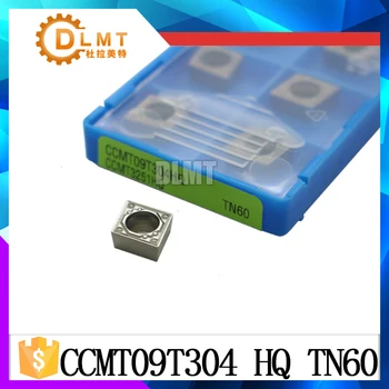 

10PCS/SET CCMT09T304 HQ TN60 Lathe cutter Tool turning insert carbide inserts Internal Turning Tools