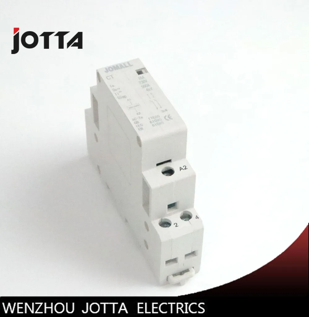 

2P 16A 20A 25A 220V/230V 50/60HZ din rail household ac contactor 2NO