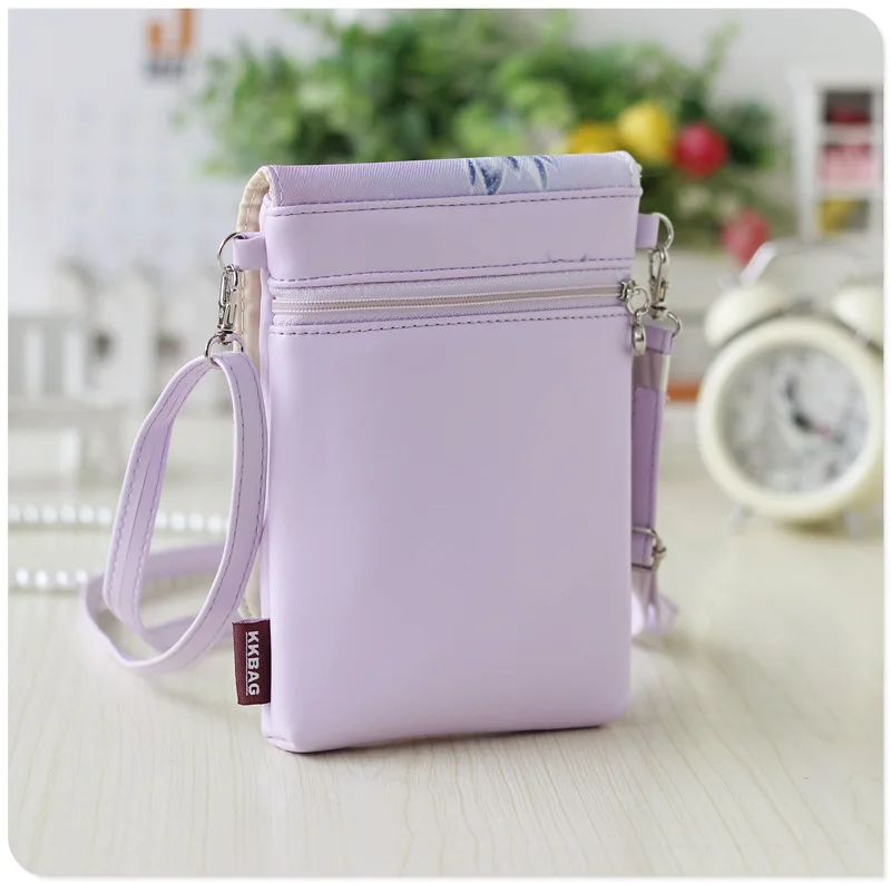 لطيف فتاة أزياء بو الكرتون السفر حقيبة حقائب كتف الهاتف المحمول حقيبة التخزين النساء محفظة نسائية للعملات المعدنية الطفل Crossbody حقيبة هدية