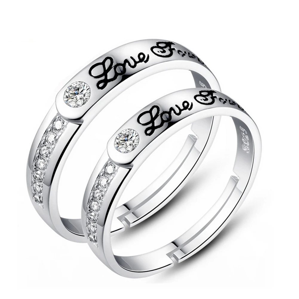 sterling silver jewelry Love Forever Ring Pure Sterling Silver 925