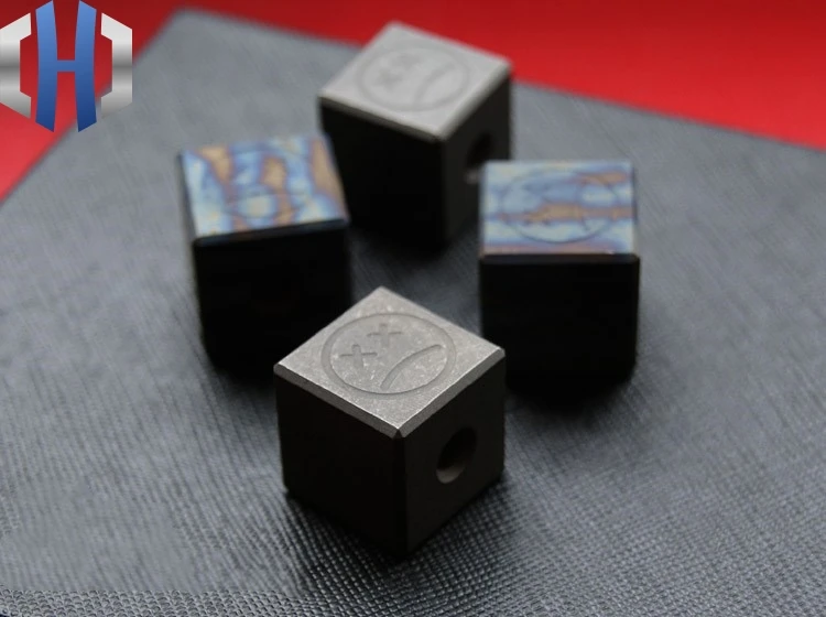EDC большой квадратный нож из титанового сплава четырехсторонний Плачущий камень