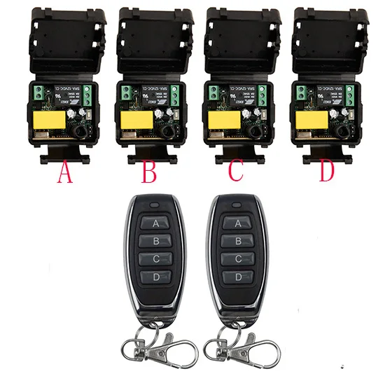 AC220V 1CH 10A RF Беспроводной дистанционного Управление реле безопасности Системы гаражные ворота электрические двери жалюзи