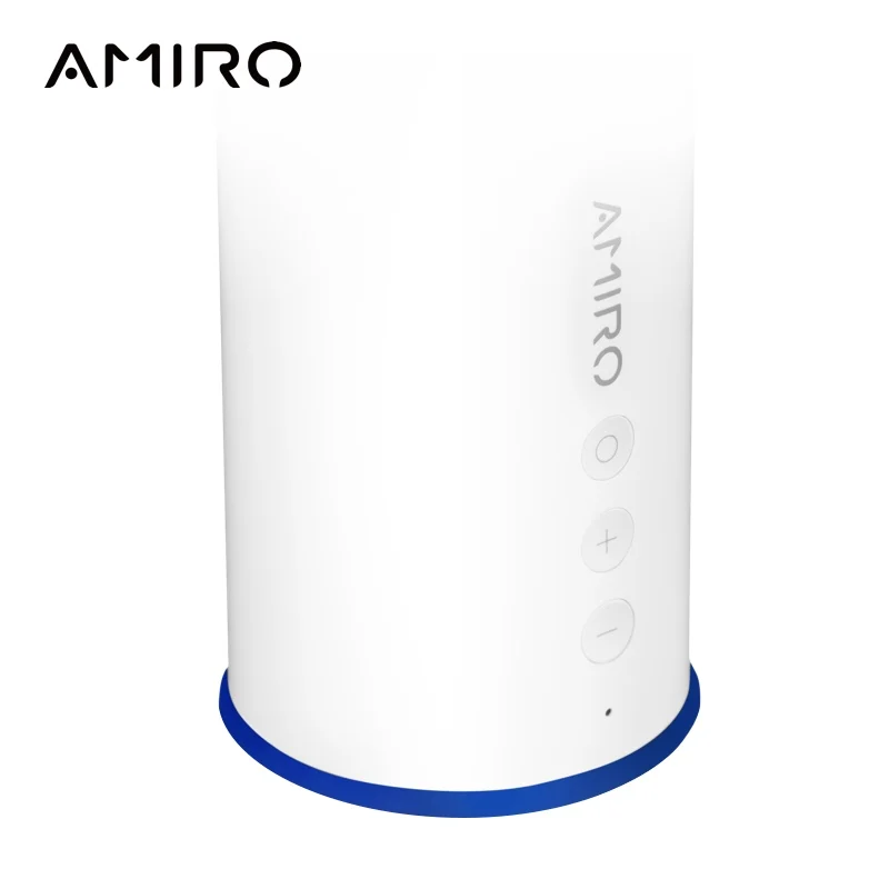 AMIRO 8 Inch LED Lighted Makeup Mirror On/Off Smart Sensor True Color Clarity Systemwhite