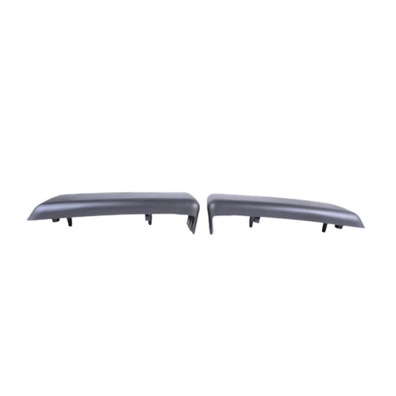 Set Front Bumper Guards Pads Car License Plate Bracket For Ford F150 09-14 License Plate Holder Mounting Bracket Black (19)