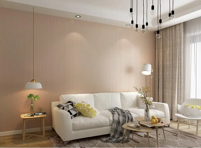 Beibehang современный минималистский Nordic обычная конопля серый Флизелиновые обои модные теплые гостиная, спальня обои Papel де Parede