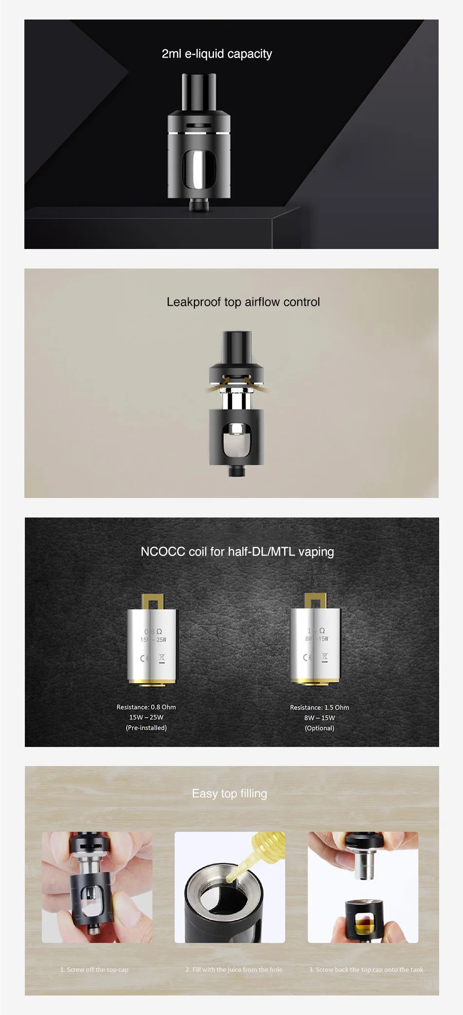 Kangertech SUBTANK Mini V2 Tank 2ml