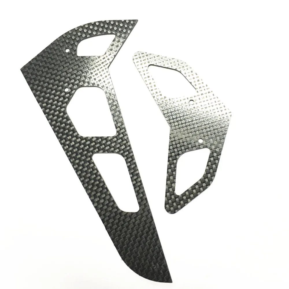 

500-60 carbon fiber horizontal/vertical tail fin For Align Trex 500 RC Helicopter Parts