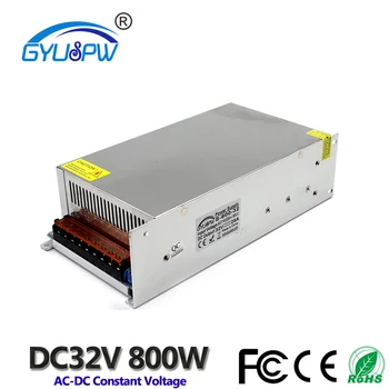 

Universal Switching Power Source DC 32V 12V 24V 36V 48V 800W Transformer 110V 220V AC DC32V Power Supply For Light CNC Router
