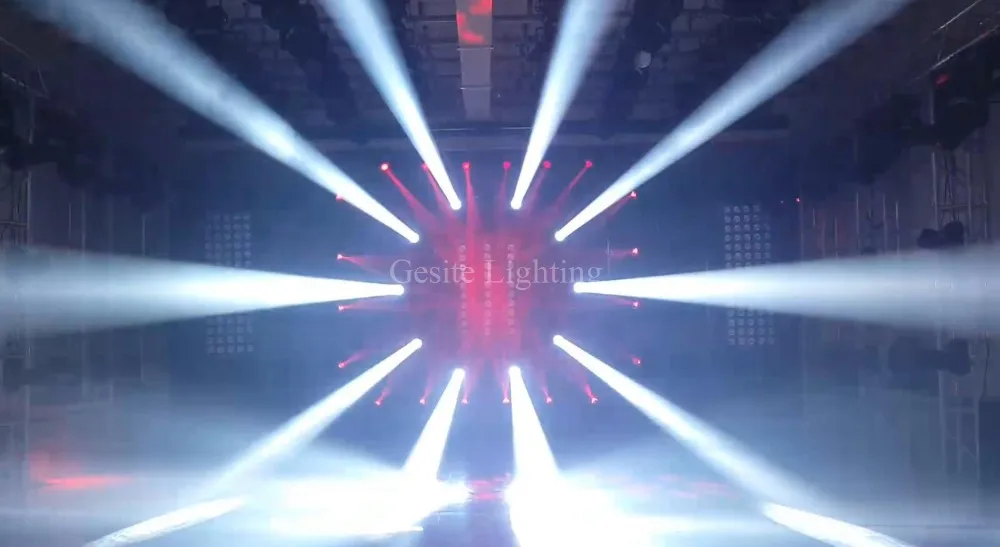 Luzes de Discoteca para dj Luz em Movimento 2 Pçs e lote da Cabeça e 230 7r Feixe Clube Partido Boate 9 Efeito de Iluminação de palco