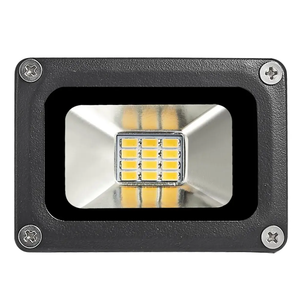 12v flood light 1PC 12V 10W LED Floodlights Spotlight Led Waterproof IP65  LED Flood Light Garden Street Landscape Outdoor Warmwhite Floodlight motion sensor flood lights