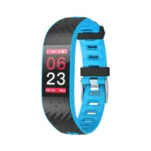 Совершенно P4 водонепроницаемый цветной экран умный Браслет с функцией контроля сердечного ритма для ios Android