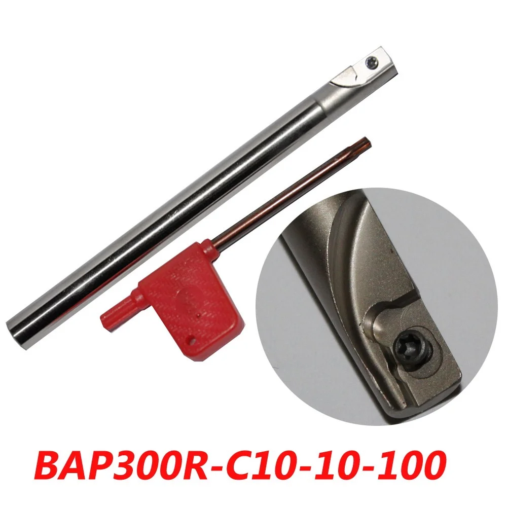 

Free Shipping BAP300R-C10-10-100 Indexable Face Milling Cutter Tools For APMT1135 Carbide Inserts Suitable For NC/CNC Machine