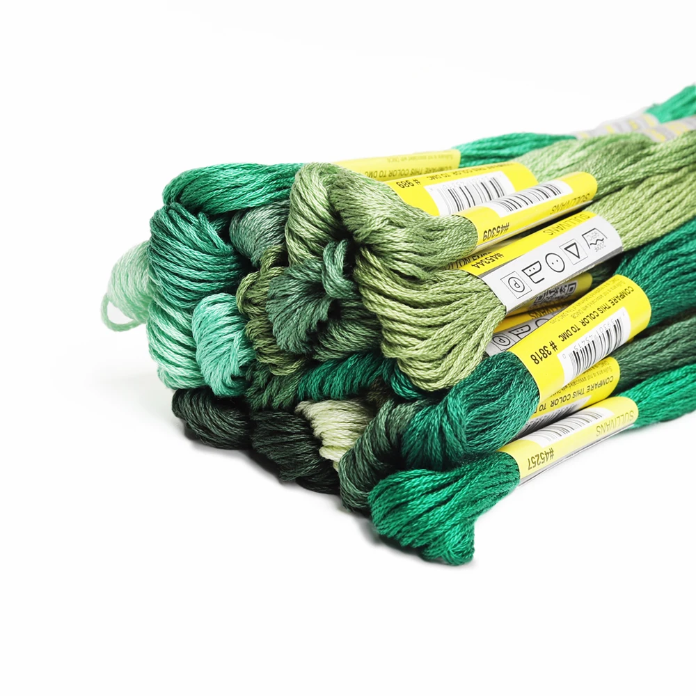 DMC 959 turquoise green stranded floss embroidery thread brand new