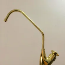 Ручка очиститель воды кран Кухня Поворотный Раковина стиль питьевой кран латунный кран хром или золотой цвет KF888