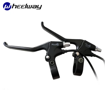

1pair Aluminum Brake Lever Ebike Accessories for Ebike Brake Wuxing Handle E-bike Bicycle