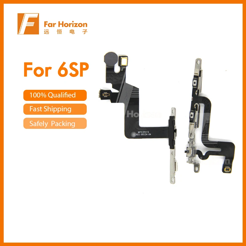 

Wholesale 10 Pcs/lot For iPhone 6s 6s Plus Power Flex Cable Volume Flex Cable On Off Button Microphone Flex Cable Flash Key