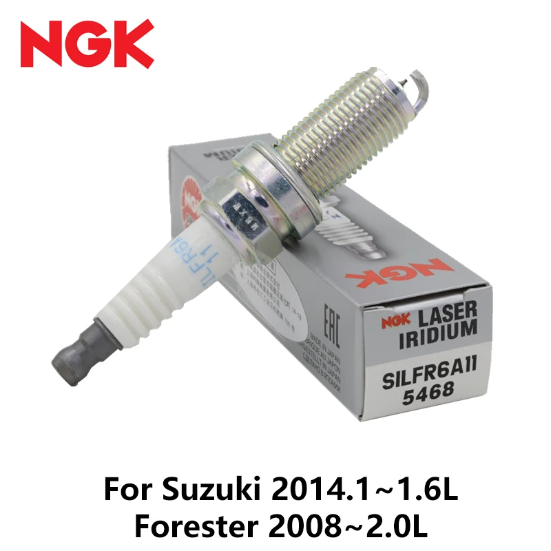 NGK Car Spark Plugs For Suzuki 2014.1~1.6L Forester 2008~2.0L Iridium platinum SILFR6A11 5468 NGK Car Spark Plugs For Suzuki 2014.1~1.6L Forester 2008~2.0L Iridium platinum SILFR6A11 5468