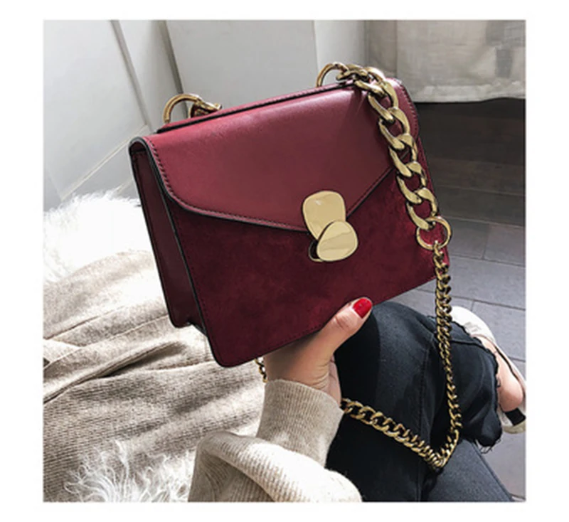 

Super fire seasons 2019 new Korean version of the tide slanting small square bag elegant fashion wild single shoulder chain bag