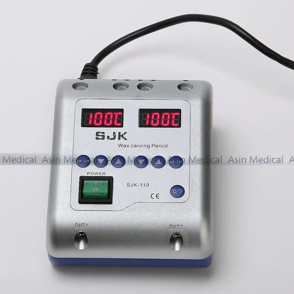 Qualidade Nova Fina Waxer Elétrica Carving Faca Máquina Dupla Pen 6 Ponta Cera Pot Laboratório Dental Boa 2021 4 Boa Qualidade 2016 Nova Fina Waxer Elétrica