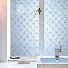 Статические 3D окно конфиденциальности стикеры матовые непрозрачные пятнистости office для дома Самоклеящиеся декоративная пленка для стекла 45/50/60/70/80/90x100 см