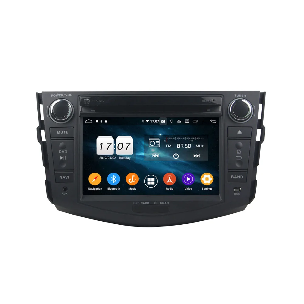 

ROM 64G Android 9.0 Octa Core For TOYOTA RAV4 2006-2012 PX5 Car DVD GPS Navigation Auto radio dvd player