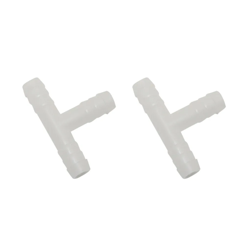 

10mm Hose Tee Barb Connector Agriculture Garden Irrigation Water Splitter Water Quick Coupling Pipe Fittings 10 Pcs