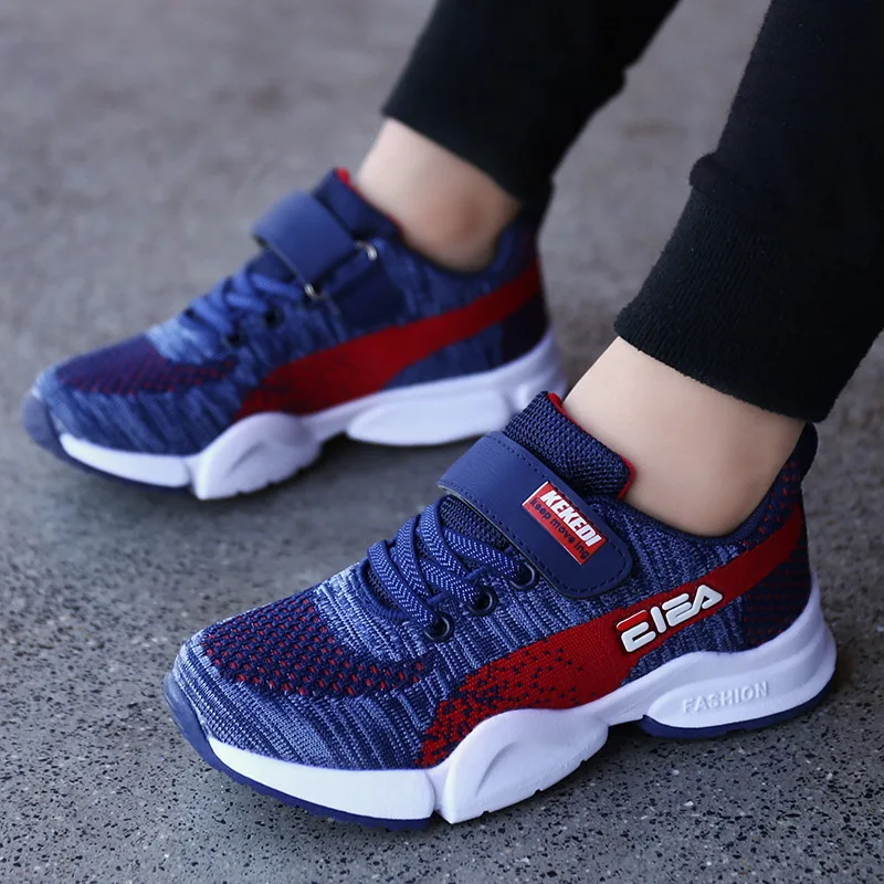

Kids Boys Run Shoes Kids Girls Tennis Shoes Blue Running Shoes Youth Boys Summer Children Trainers Sneakers Mesh Sport Shoes