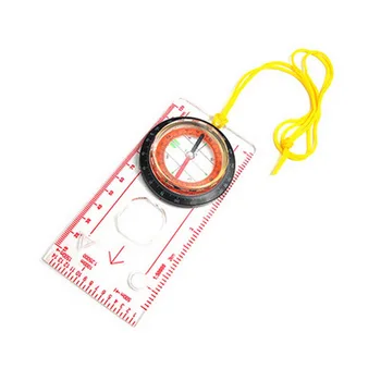 

by dhl or ems 50pcs Multi-Function Pointer Compasses Ruler Magnifier Protractor Compasses Universal For Outdoor Camping